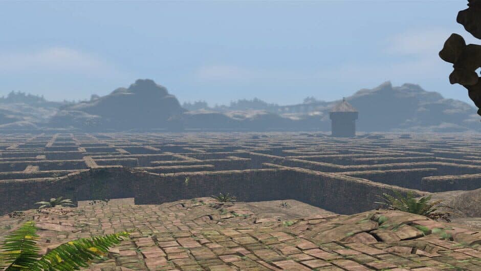 Maze to the old castle banner