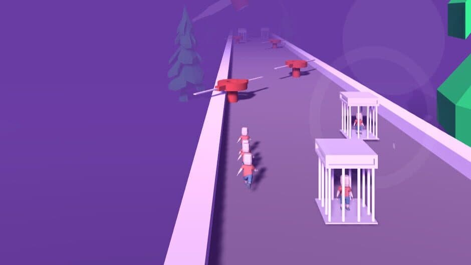 Humans vs. Tigers banner