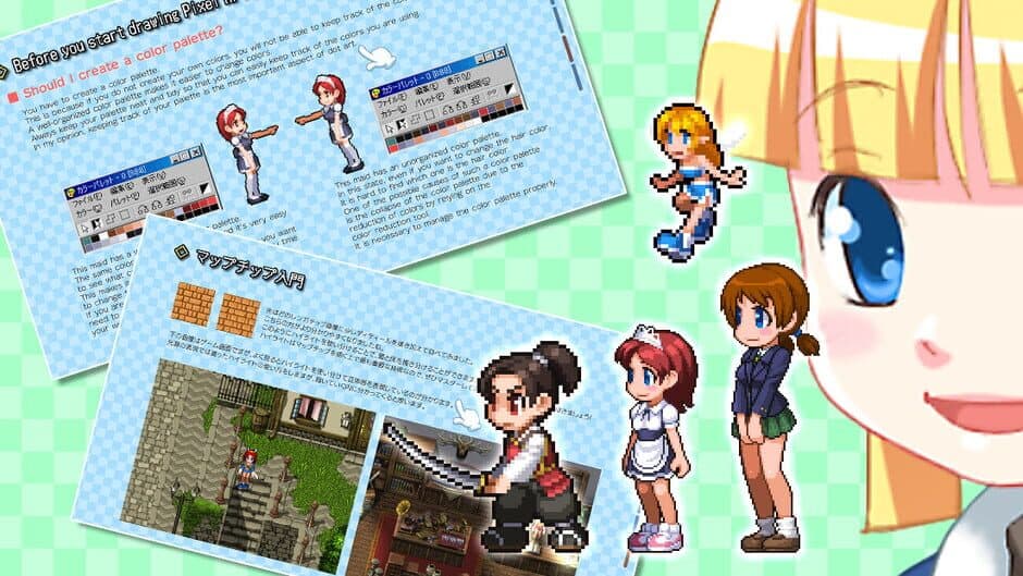 Pixel Art School banner