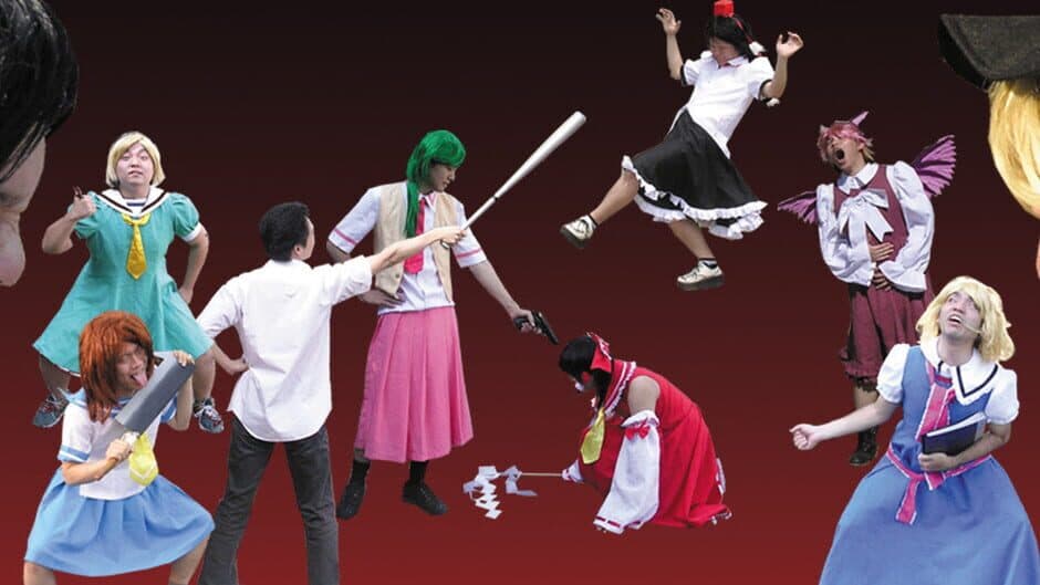 Sono Higurashi vs. Touhou Universe banner