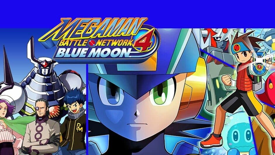 Mega Man Battle Network 4: Blue Moon banner