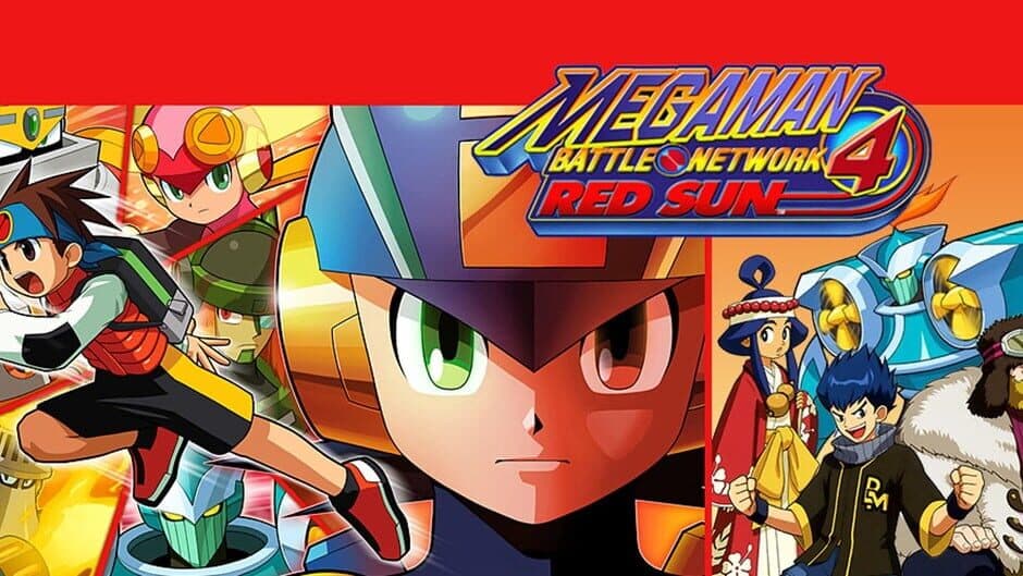 Mega Man Battle Network 4: Red Sun banner