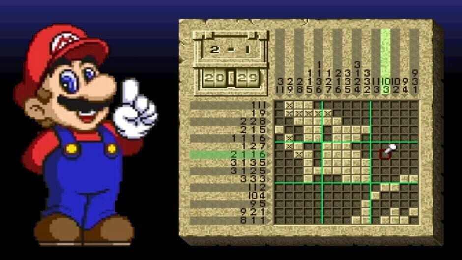Mario's Super Picross banner