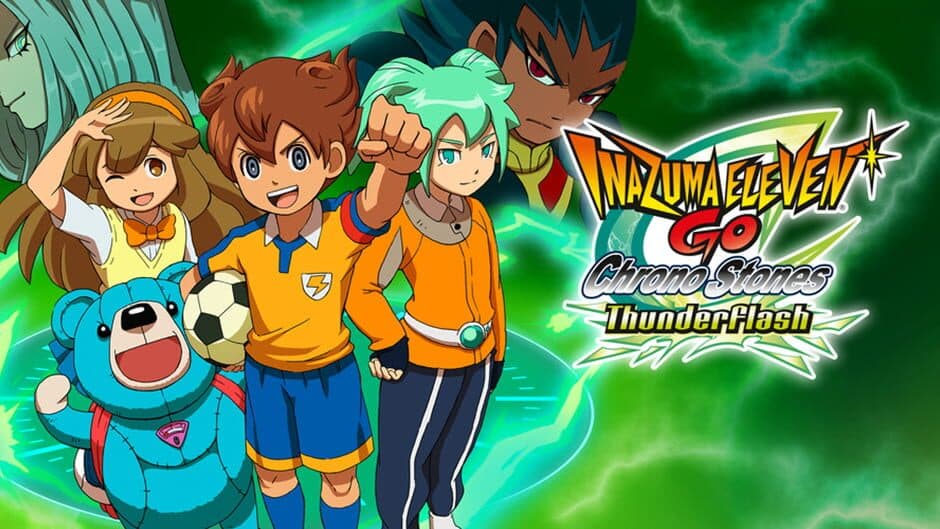 Inazuma Eleven GO: Chrono Stones - Thunderflash banner