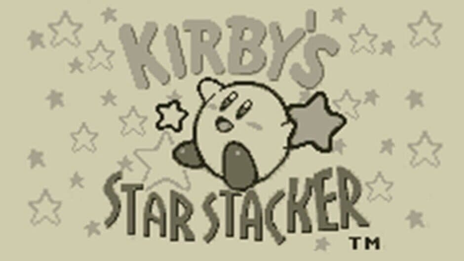 Kirby's Star Stacker banner