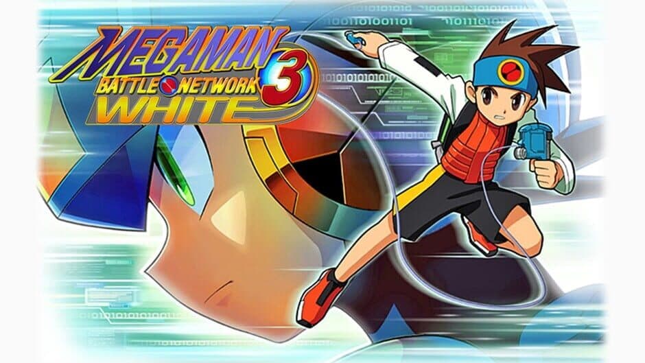 Mega Man Battle Network 3 White banner