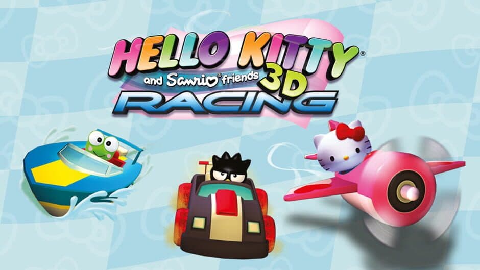 Hello Kitty and Sanrio Friends Racing banner