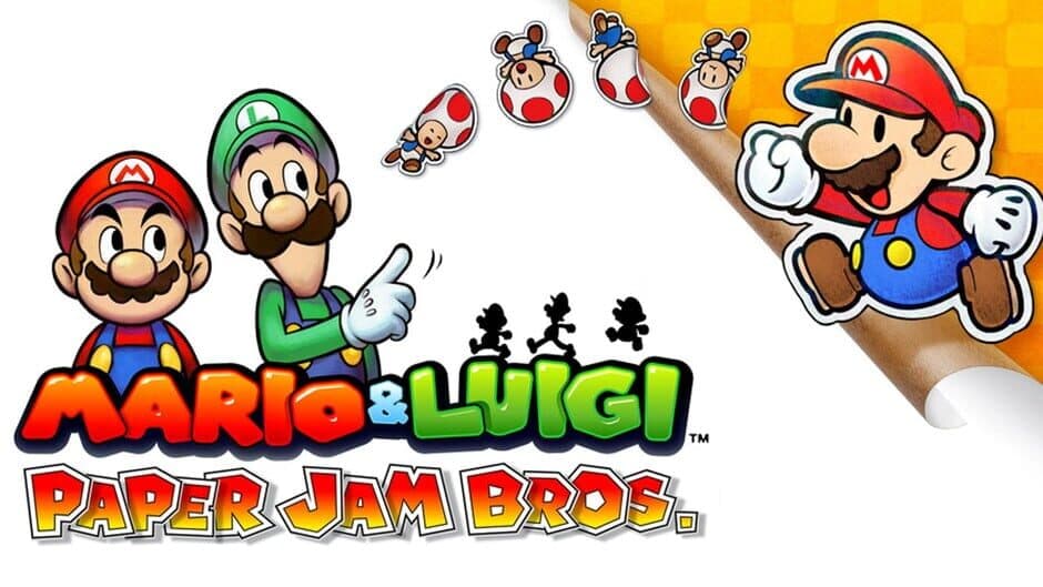 Mario & Luigi: Paper Jam banner