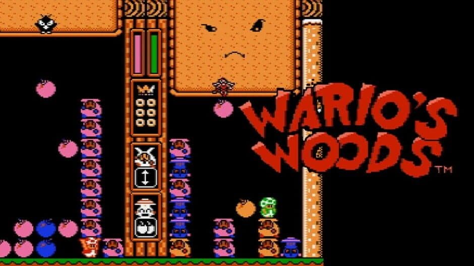 Wario's Woods banner