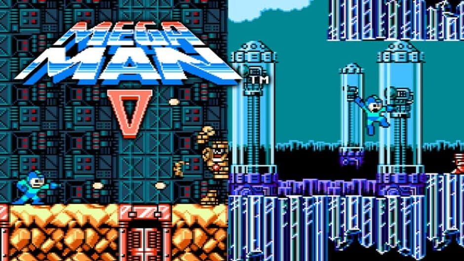Mega Man 5 banner