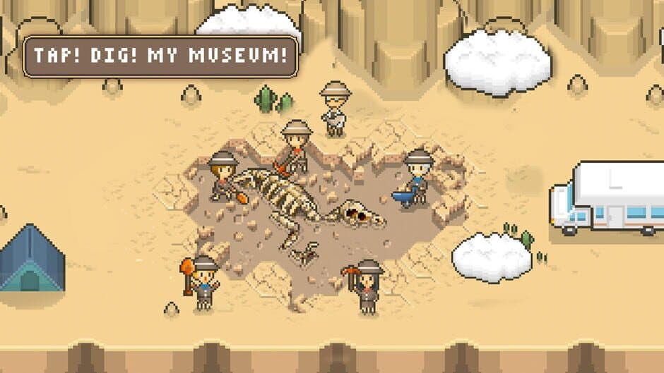 Tap! Dig! My Museum! banner