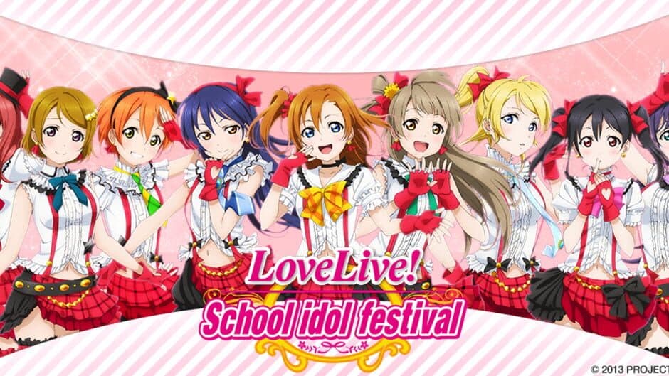 Love Live! School Idol Festival banner
