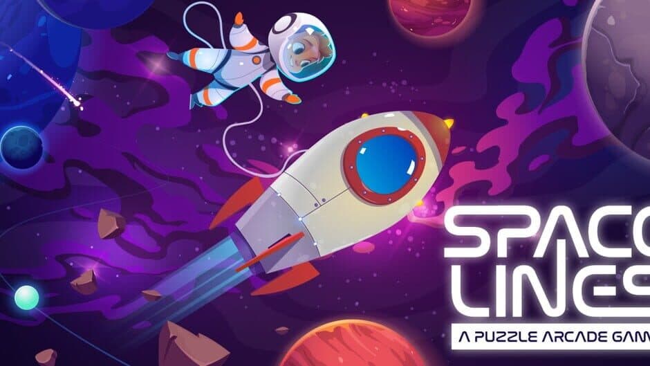 Space Lines: A Puzzle Arcade Game banner