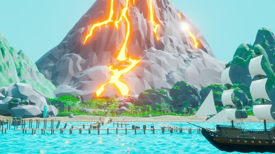 Purrate Adventure: Volcano Isle banner