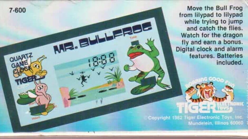Mr. Bullfrog banner