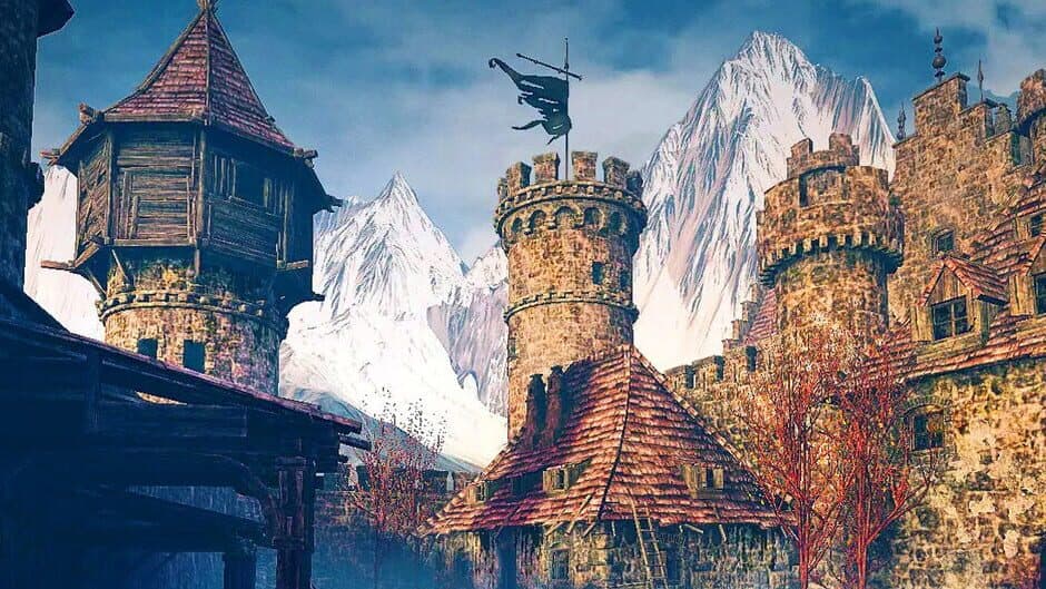 3D Puzzle: Castle banner