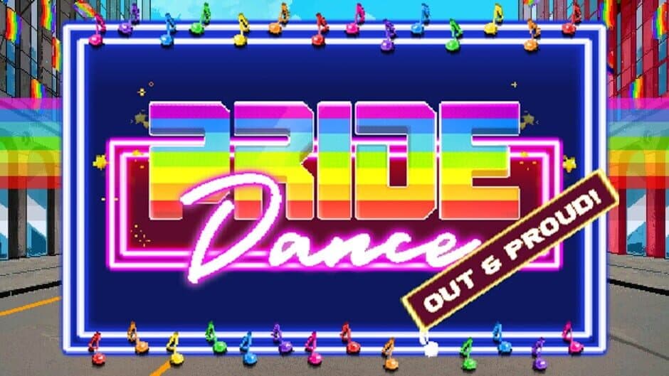Pride Dance Out & Proud banner