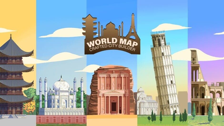World Map: Crafted City Builder banner