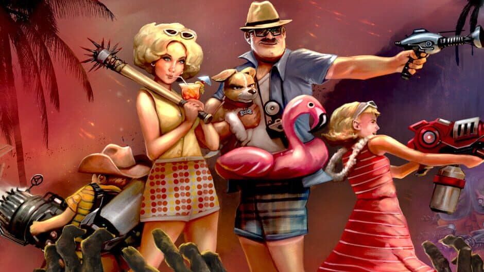 Slaycation Paradise banner