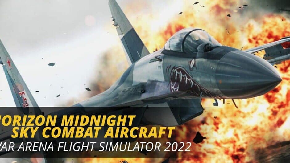 Horizon Midnight Sky Combat Aircraft: War Arena Flight Simulator 2022 banner