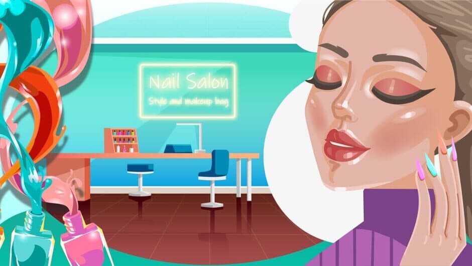 Nail Salon: Style and Makeup Bag banner