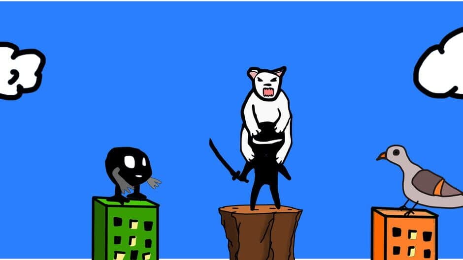 Polar Bear Riding A Ninja banner