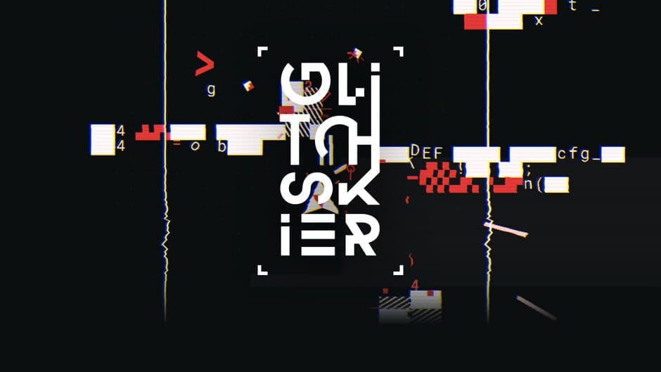 Glitchskier banner