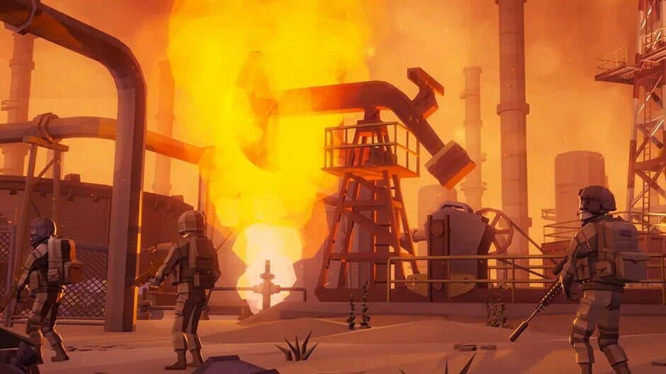 Hidden Desert War: Top-Down 3D banner