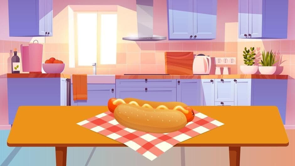 The Jumping Hot Dog banner