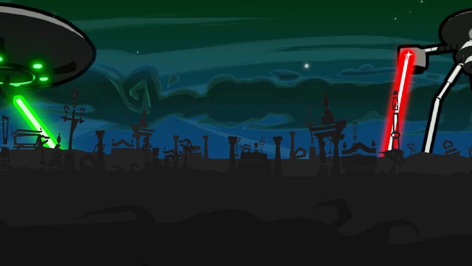 Aliens vs. Ghosts banner