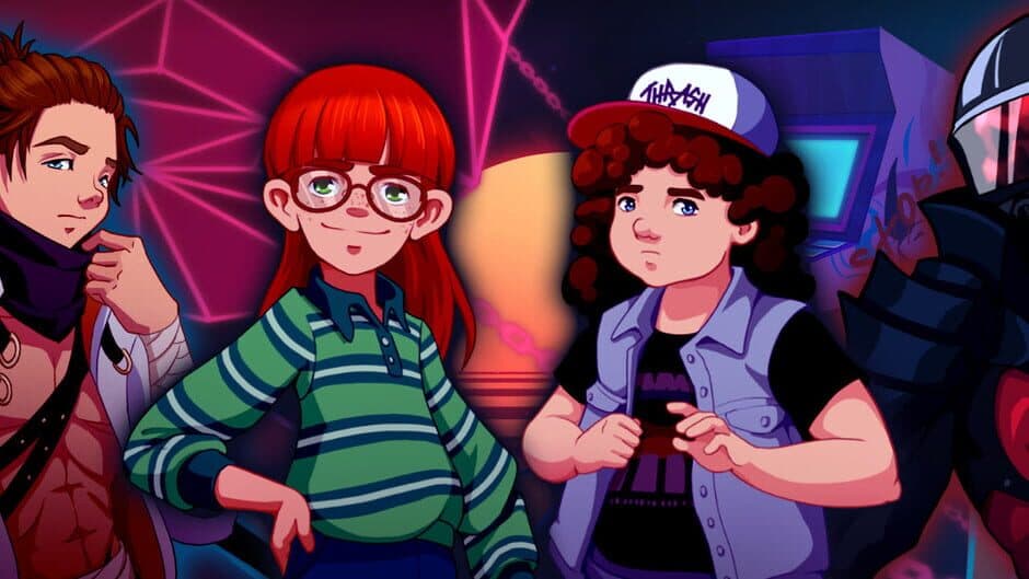 Fogel and Porki Evil Arcade banner