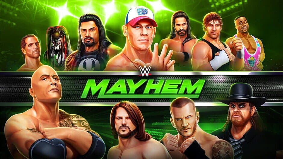 WWE Mayhem banner