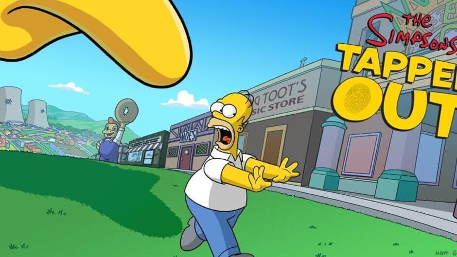 The Simpsons: Tapped Out banner
