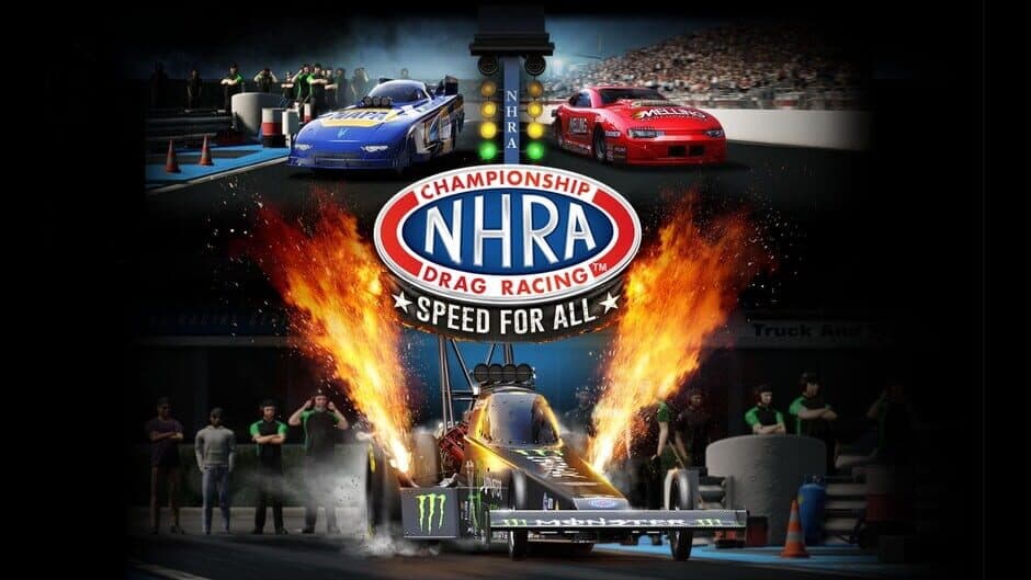NHRA Championship Drag Racing: Speed for All banner