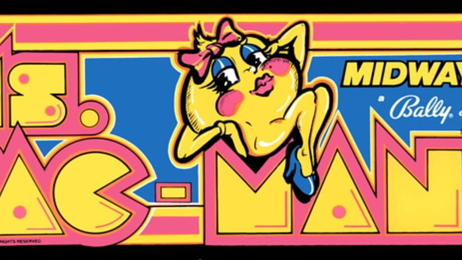 Ms. Pac-Man banner