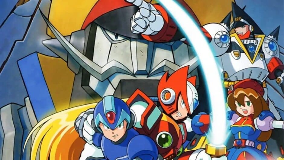 Mega Man X4 banner
