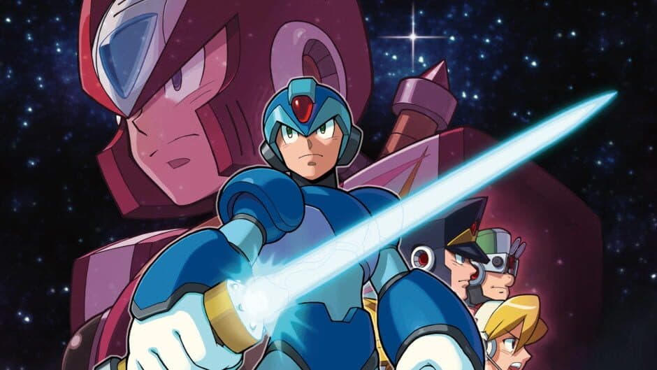 Mega Man X6 banner