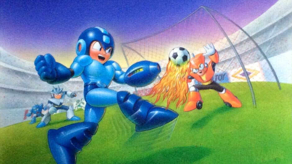 Mega Man Soccer banner