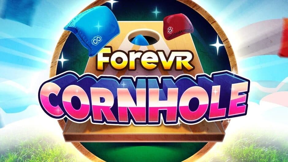 ForeVR Cornhole banner