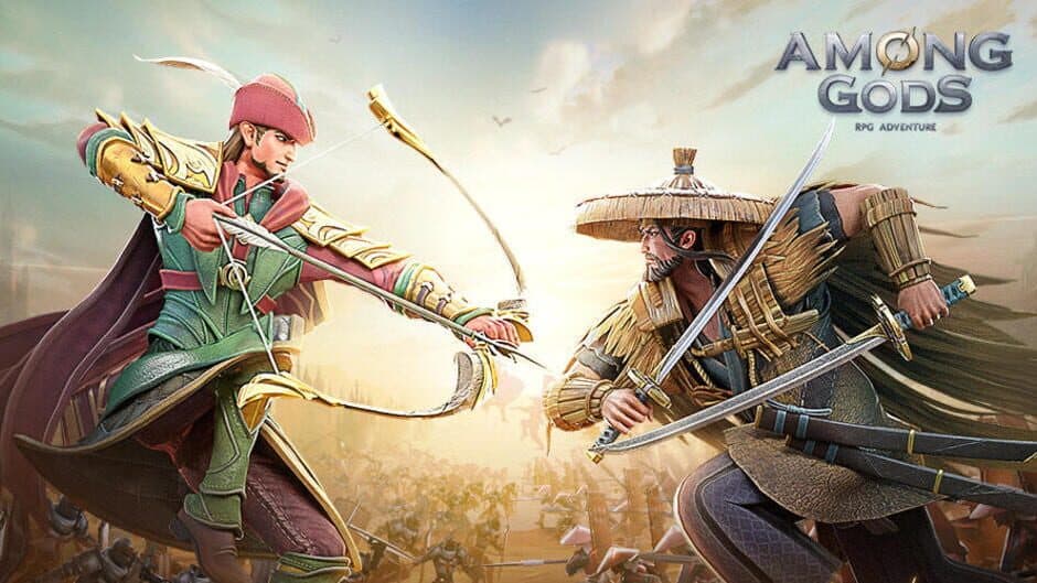 Among Gods! RPG Adventure banner