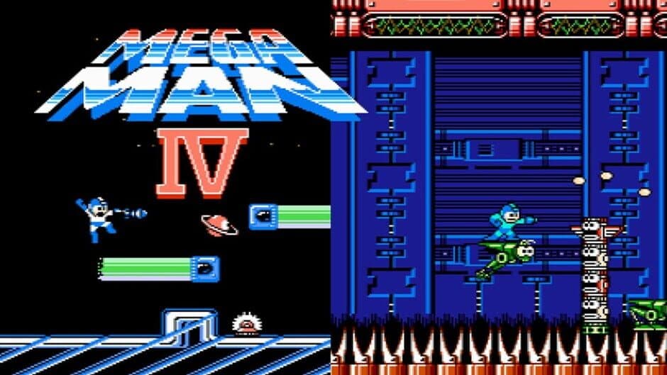 Mega Man 4 banner