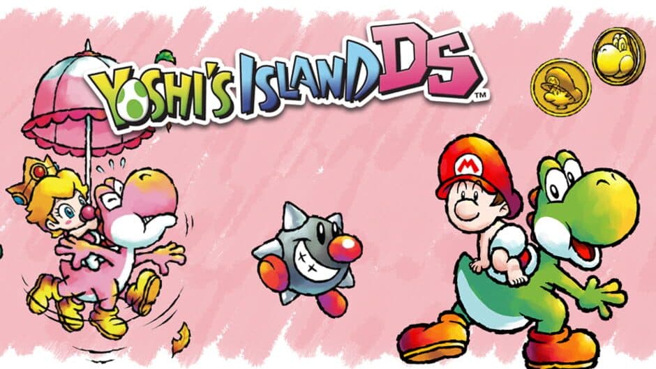 Yoshi's Island DS banner