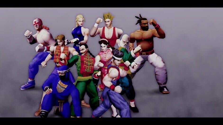 Virtua Fighter 2 banner