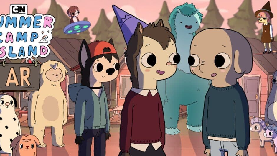 Summer Camp Island AR banner