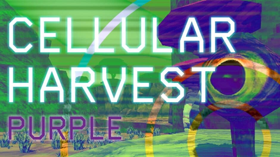 Cellular Harvest: Purple banner
