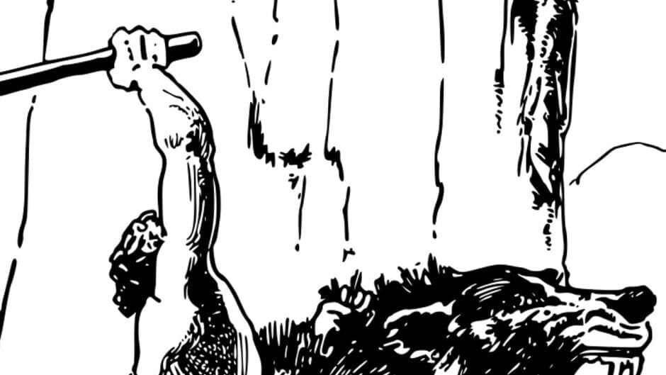 Hungry Caveman banner