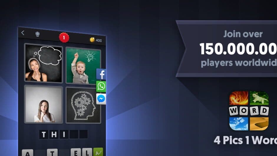 4 Pics 1 Word banner