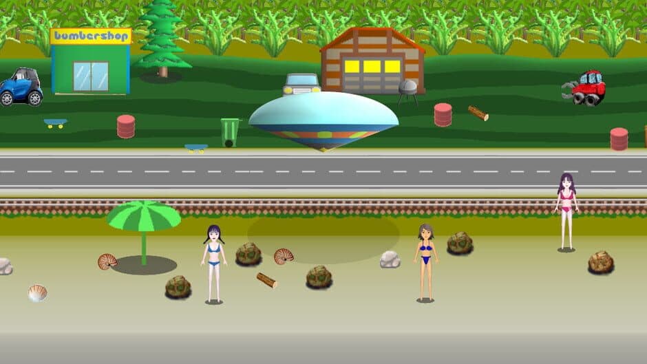 UFO vs. Bikini banner