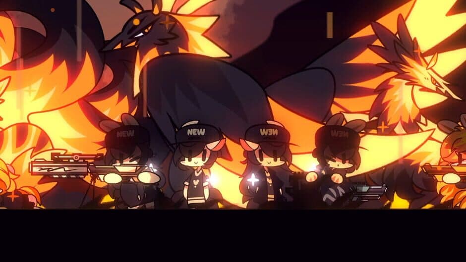 Rain Island: Orange banner