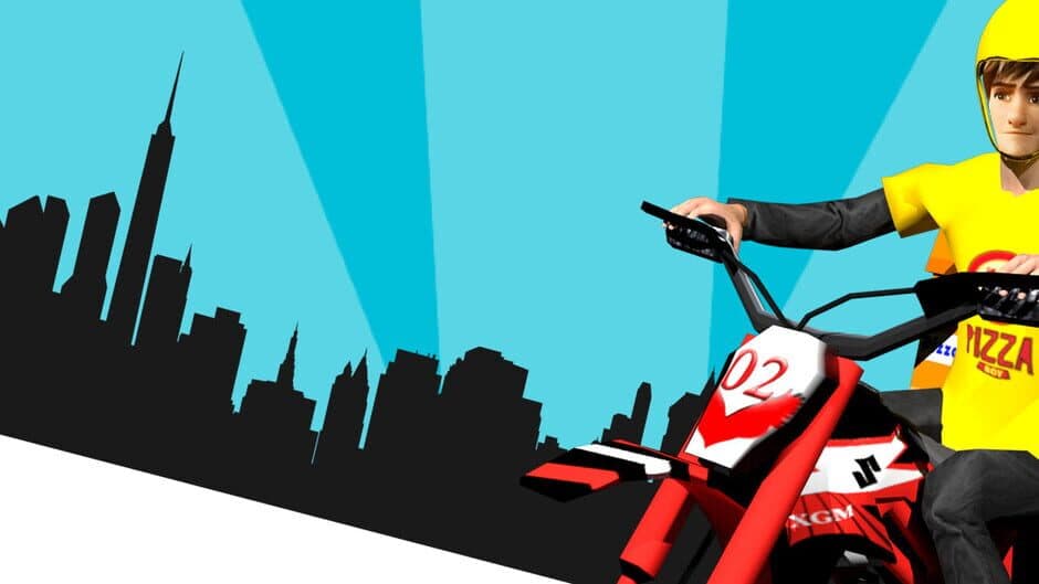 Pizza Bike Rider banner